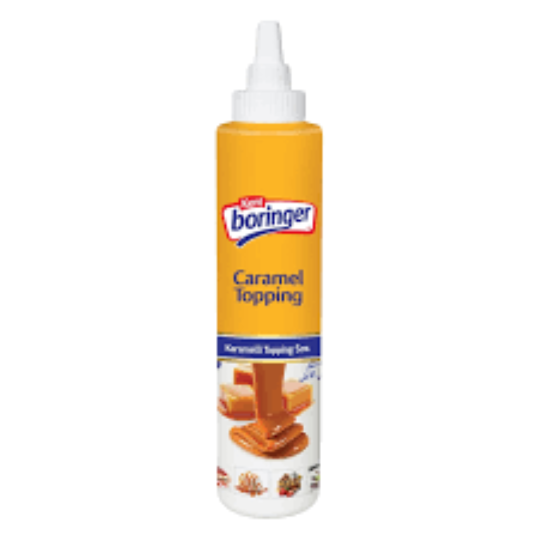 KENT BORINGER CARAMEL TOPPING SAUCE 750ML